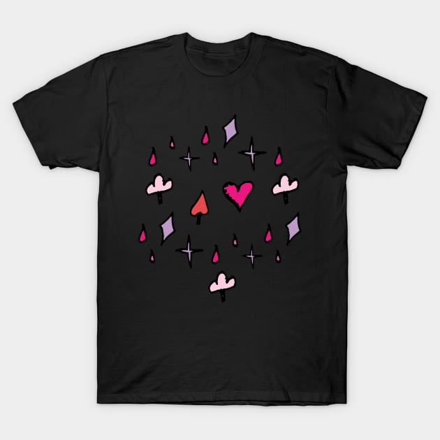 Ace of Spades T-Shirt by bruxamagica